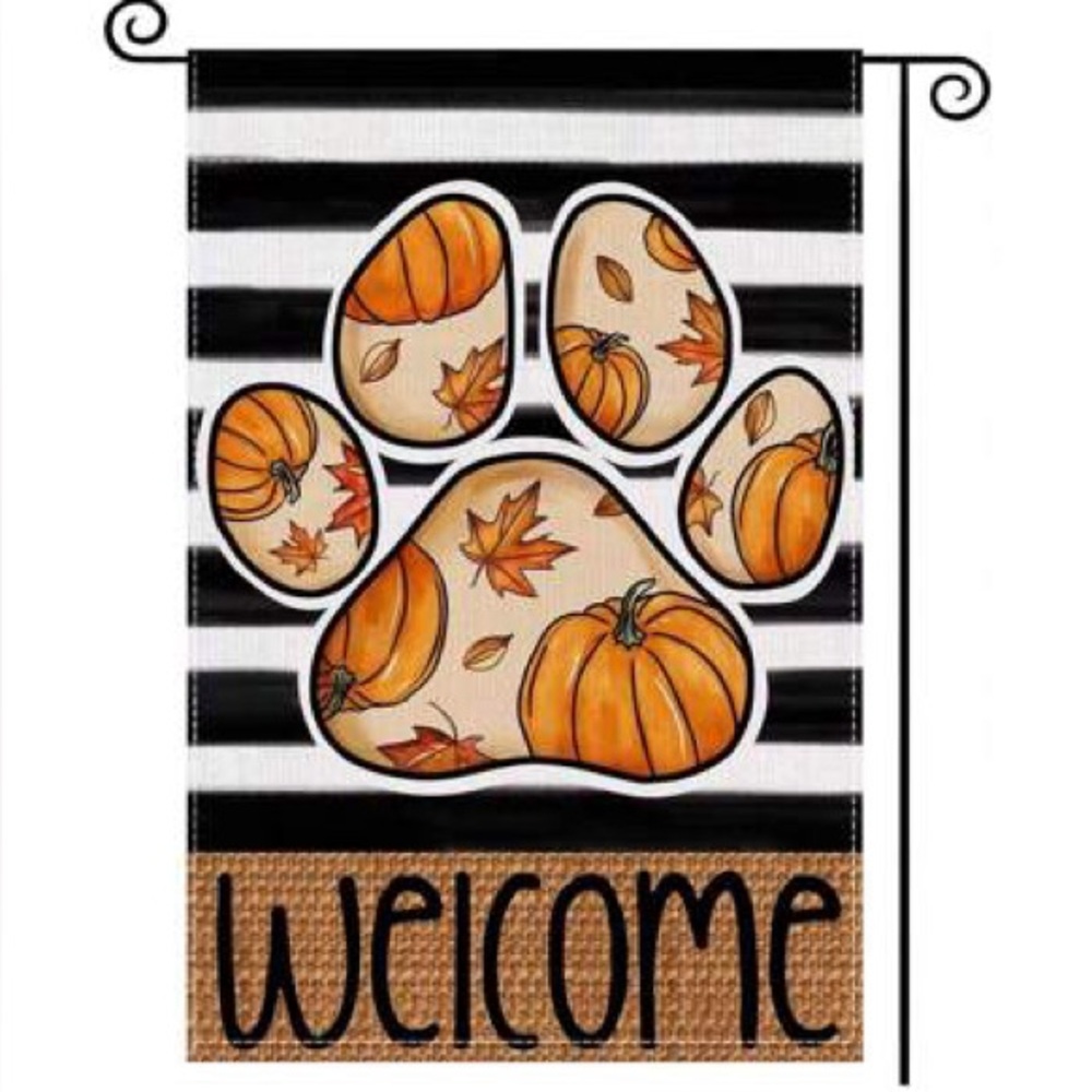 Autumn Garden Flag